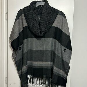 Turtleneck shawl